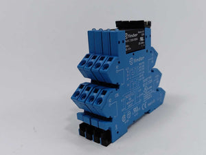 Finder 93.51.7.024 Relay Socket w/ 34.81.7.024.9024 24VDC Relay. Batch of 4