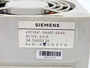 Siemens 6FC5147-0AA07-0AA0 SINUMERIK 840C/840CE COMPLETE FAN ASSEMBLY