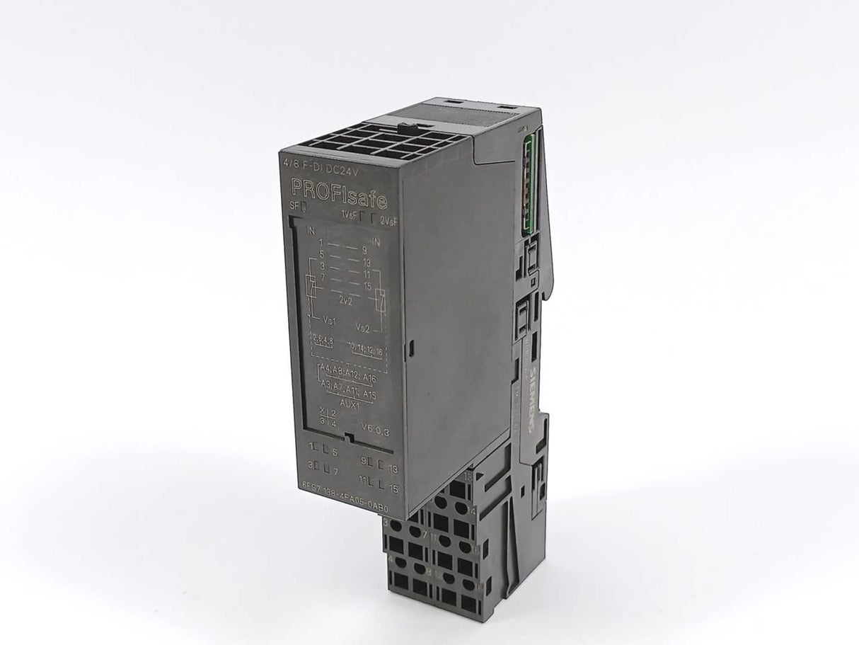 Siemens 6ES7138-4FA05-0AB0 PROFIsafe 4/8 F-DI DC24V & 6ES7193-4CG30-0AA0