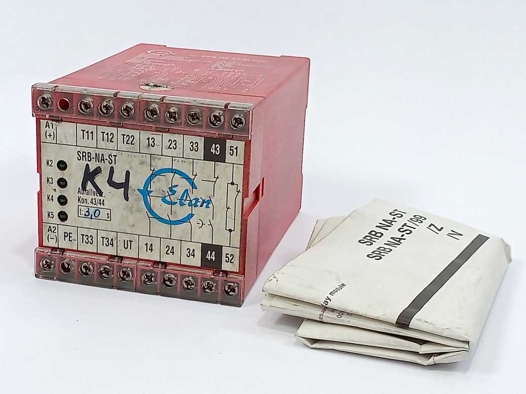 Elan SRB-NA-ST-24VDC Safety Relay