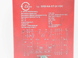 Elan SRB-NA-ST-24VDC Safety Relay