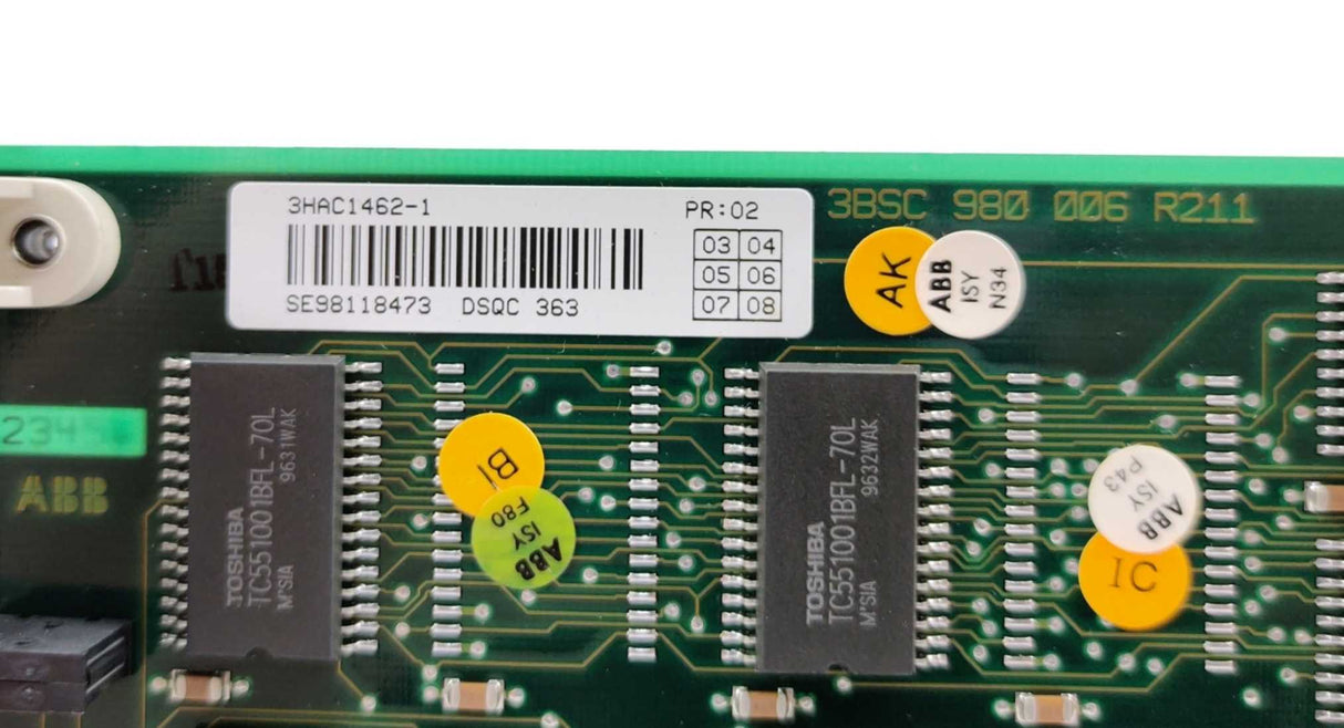 ABB 3HAC1462-1 DSQC 363 Board