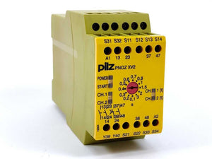 Pilz 774502 PNOZ XV2 3/24VDC 2n/o 2n/o t
