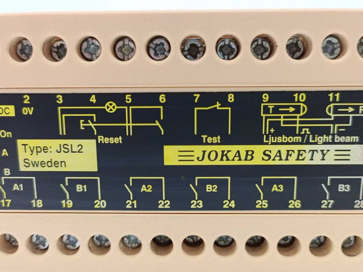 Jokab Safety JSL2 Safety Relay