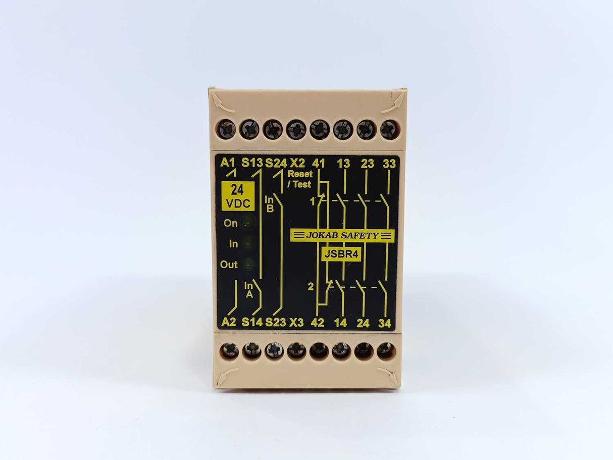 Jokab Safety JSBR4 24 VDC Safety Relay