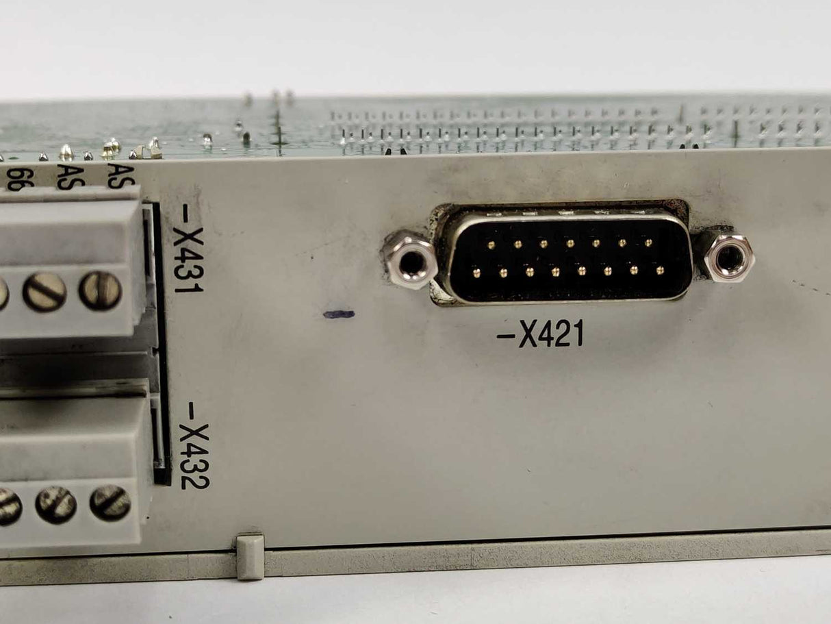 Siemens 6SN1118-0DG23-0AA1 SIMODRIVE 611-D CONTROL UNIT