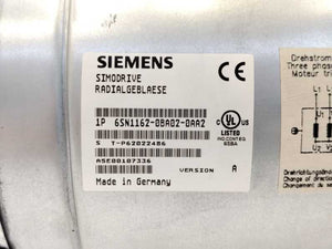 Siemens 6SN1162-0BA02-0AA2 SIMODRIVE 611 Built-on Fan For 300mm Modules