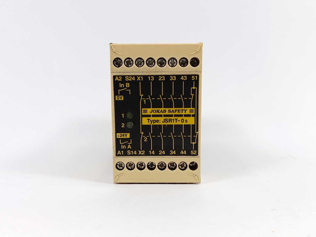 Jokab Safety JSR1T 0s, Safety Relay