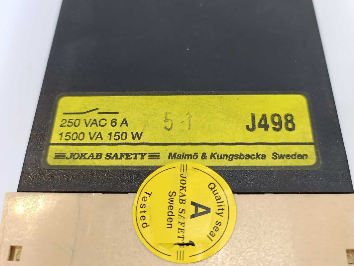 Jokab Safety JSR1T 0s, Safety Relay