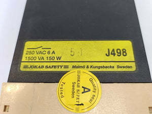 Jokab Safety JSR1T 0s, Safety Relay
