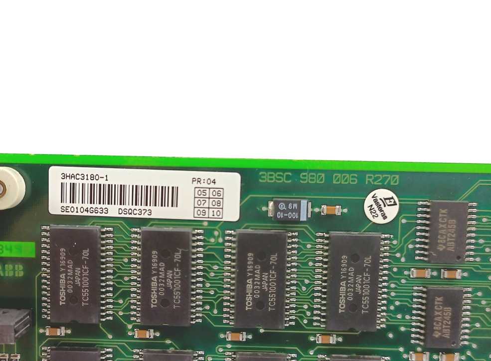 ABB 3HAC3180-1 3BSC980006R270 DSQC 373
