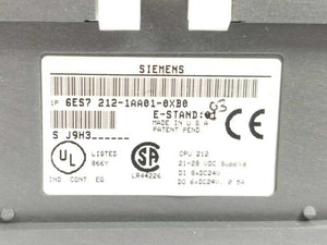 Siemens 6ES7212-1AA01-0XB0 SIMATIC S7-200 CPU 212
