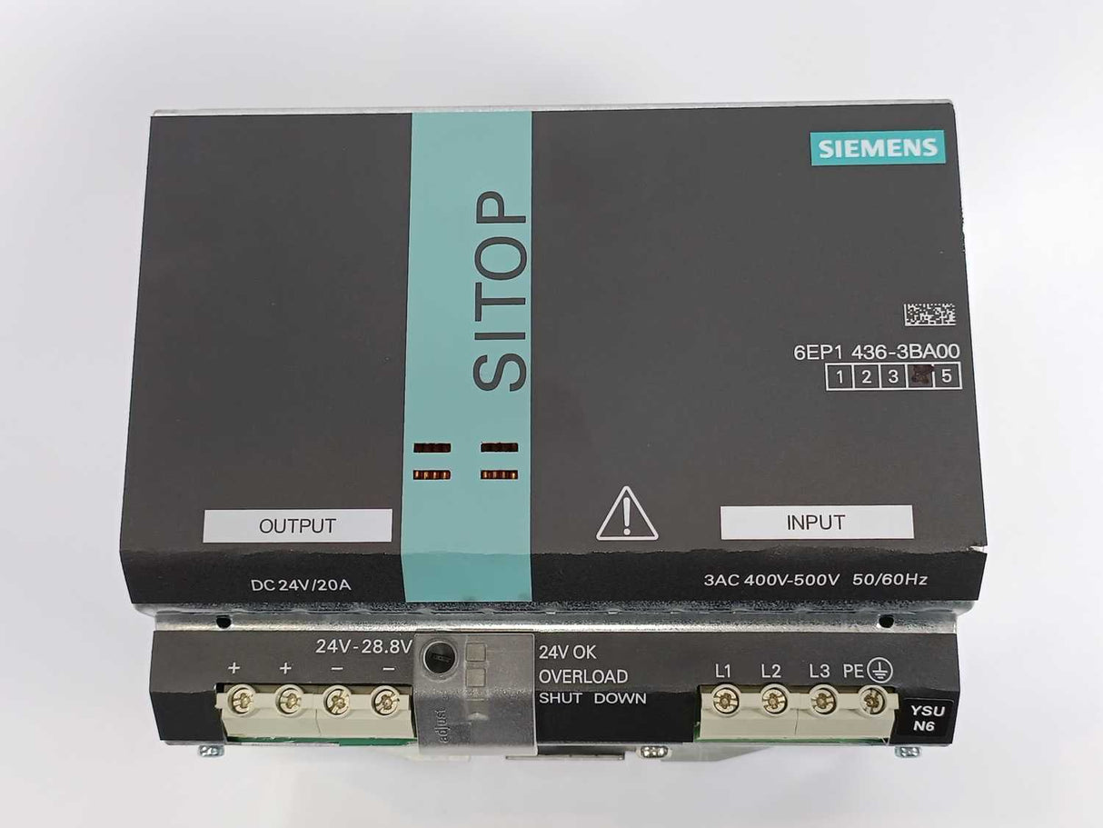 Siemens 6EP1436-3BA00 SITOP Modular 20 A 24V 20A