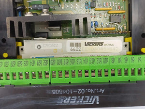 Vickers Systems EEA-PAM-513-B-30 02-104554 PWM-Amplifier Card