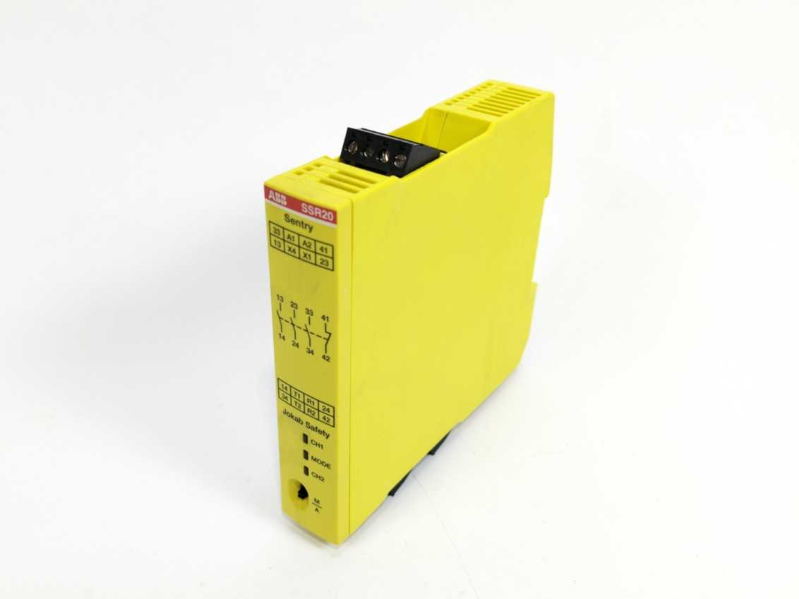ABB 2TLA010051R0000 Sentry SSR20 Safety Realy