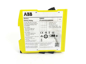 ABB 2TLA010051R0000 Sentry SSR20 Safety Realy