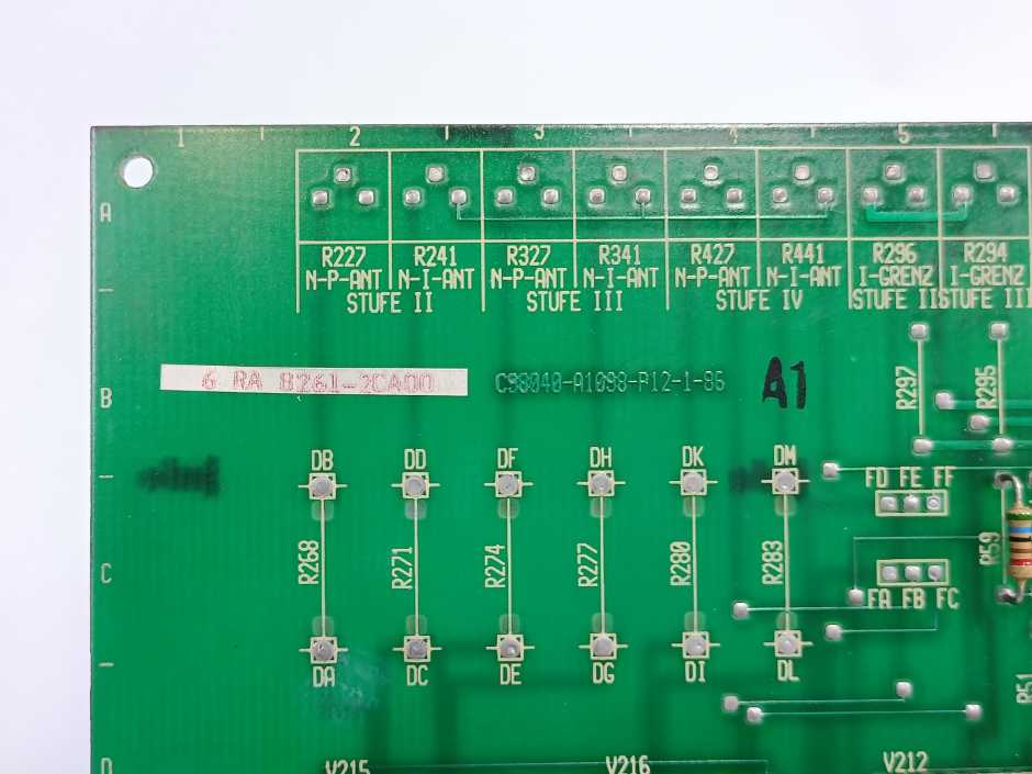 Siemens 6RA8261-2CA00 C98040-A1098-P12-1-86