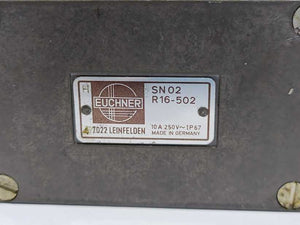 Euchner SN02R16-502 Switching Element 10A 250V IP67
