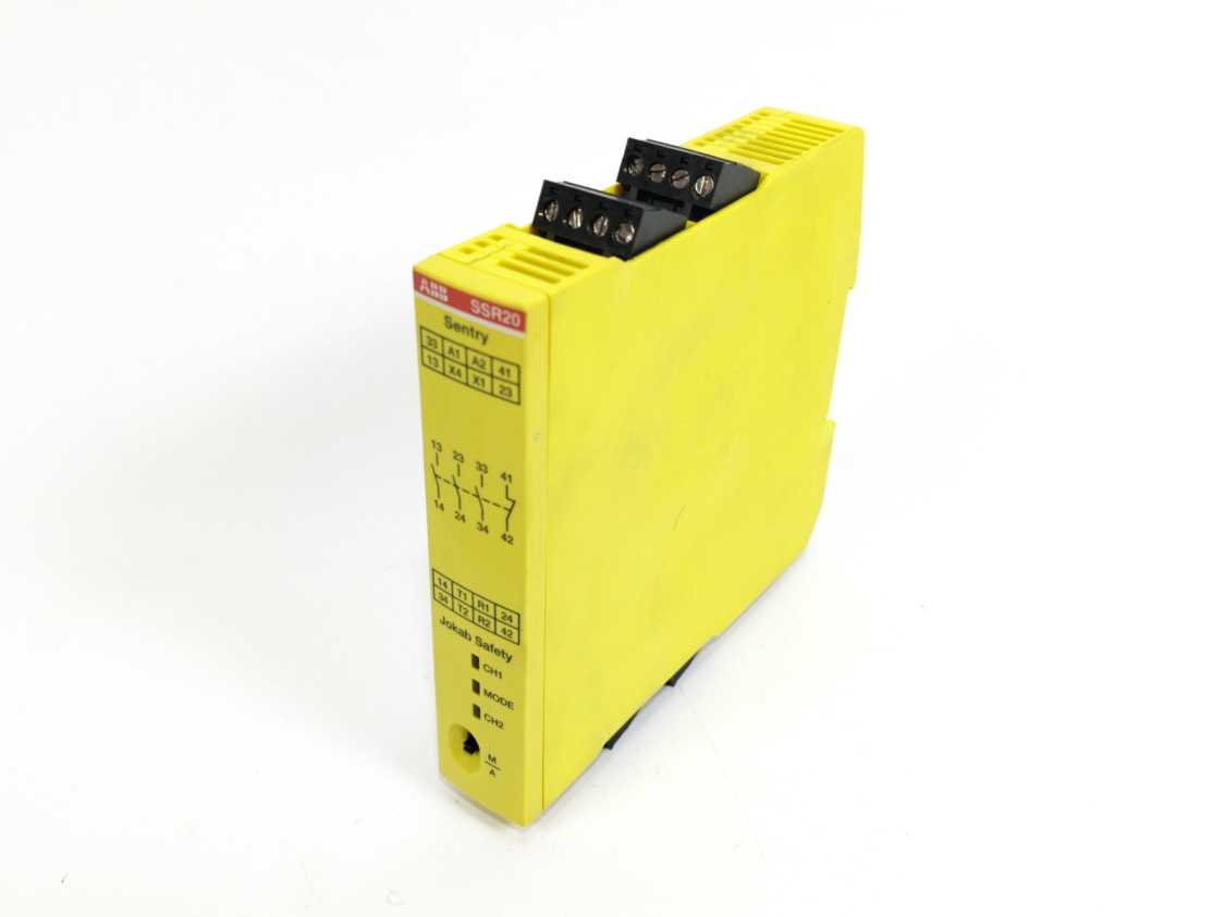ABB 2TLA010051R0000 Sentry SSR20 Safety Relay