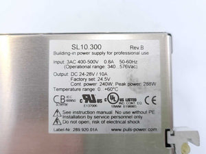 Puls SL10.300 Building-In Power Supply for Professional Use.