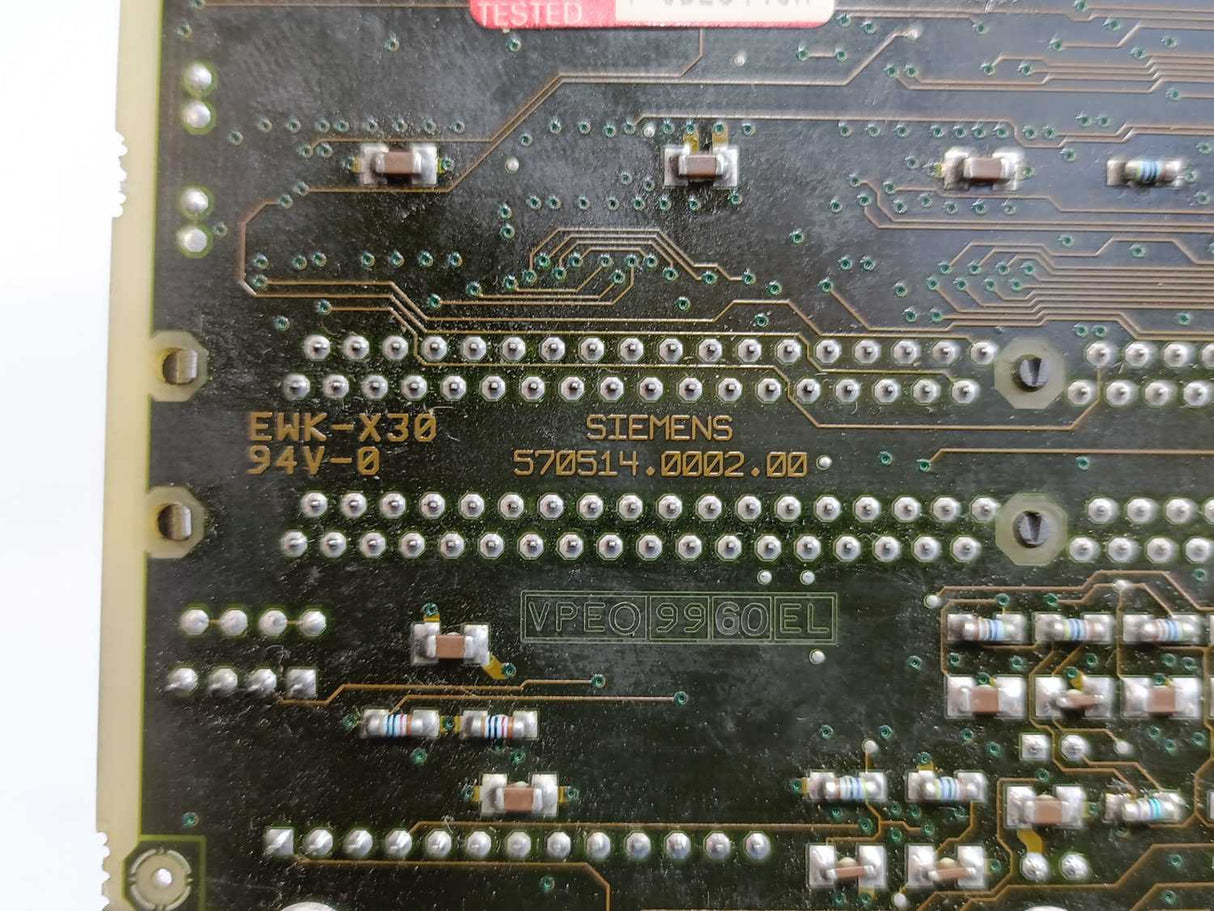 Siemens 570 514 9101.00 PC Circuit Board 570.035.7128.07