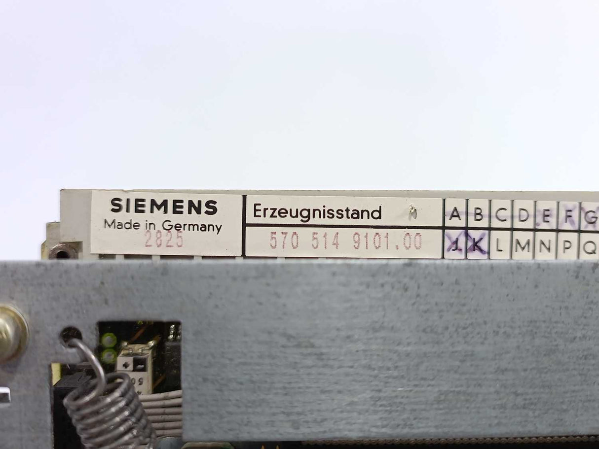 Siemens 570 514 9101.00 PC Circuit Board 570.035.7128.07