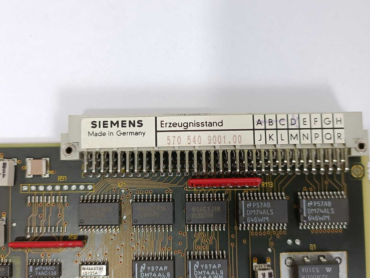 Siemens 570 540 9001.00 Card Circuit Board