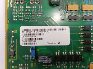 Siemens 6FC5114-0AA02-0AA2 SINUMERIK 840C/840CE Central Service Board