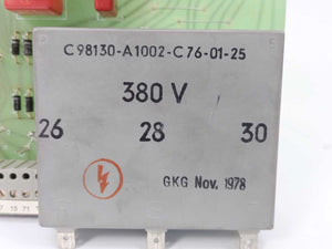 Siemens C98043-A1001-L6-07 Sermodrive 60Hz