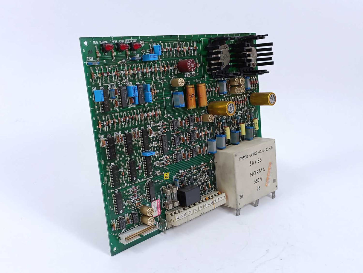 Siemens C98043-A1045-L3 Simoreg C98043-A1045-L3 14 Power Supply Regulator PCB