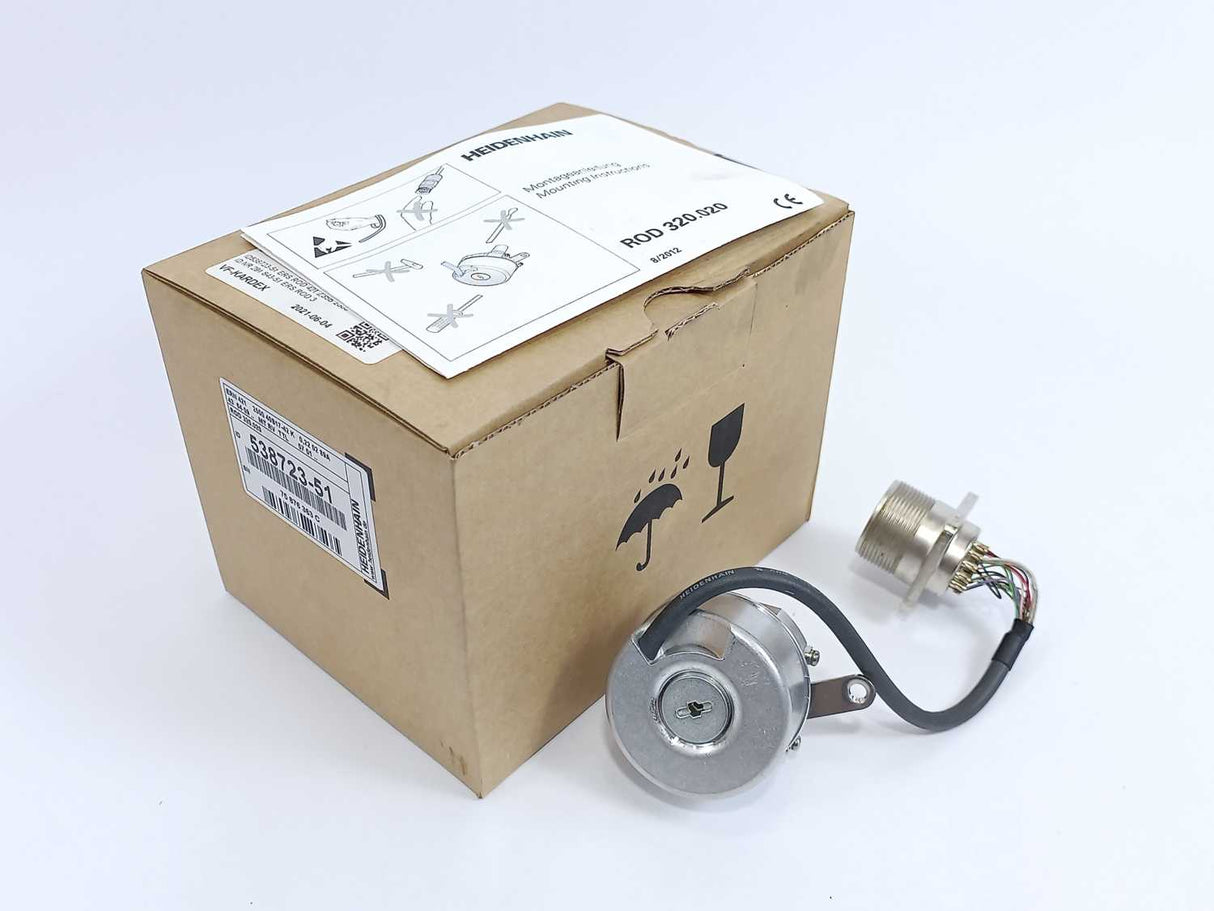 HEIDENHAIN 538723-51 ROD 320.020 2500 Incremental Rotary Encoder