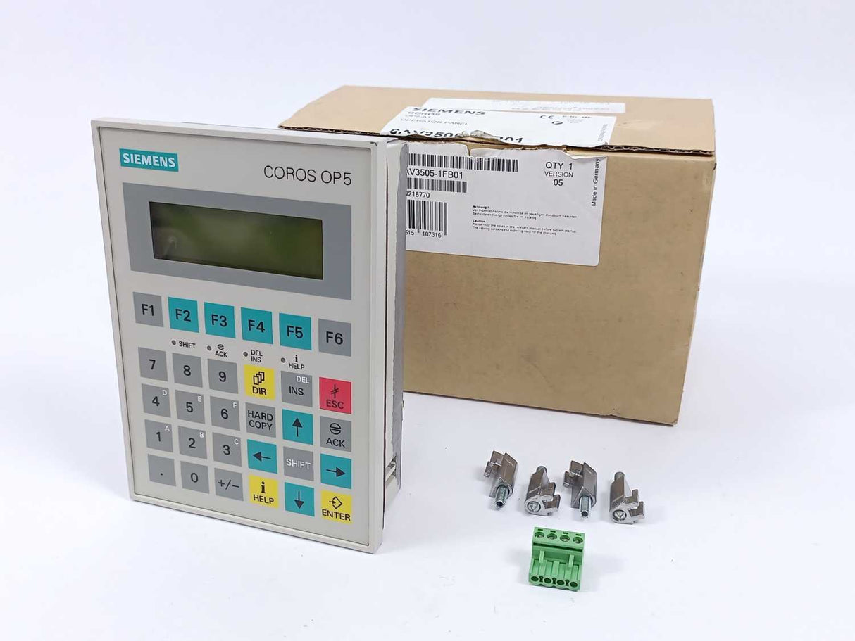 Siemens 6AV3505-1FB01 Operator Panel OP5-A1