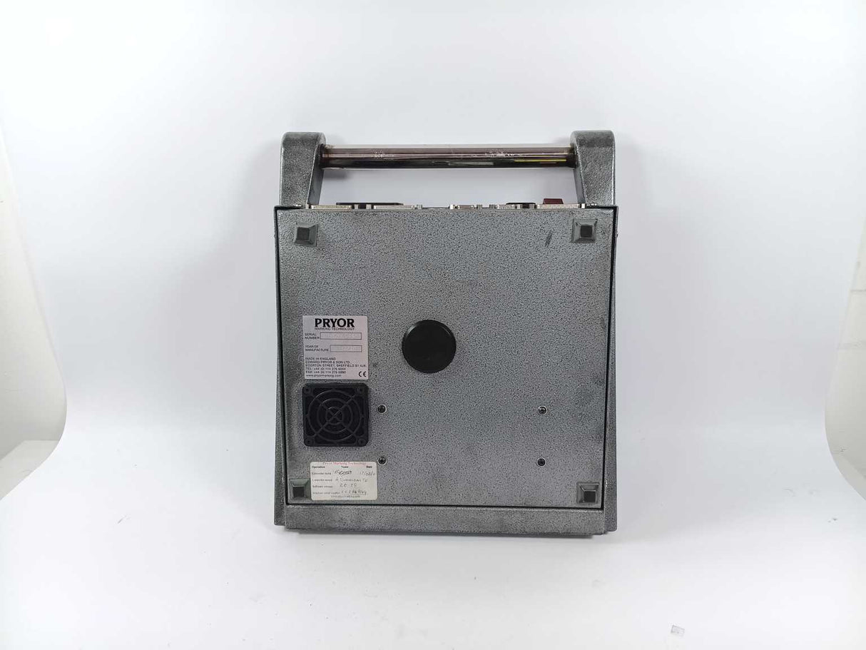 PRYOR Marking Technology Multidot 3000 Controller Panel