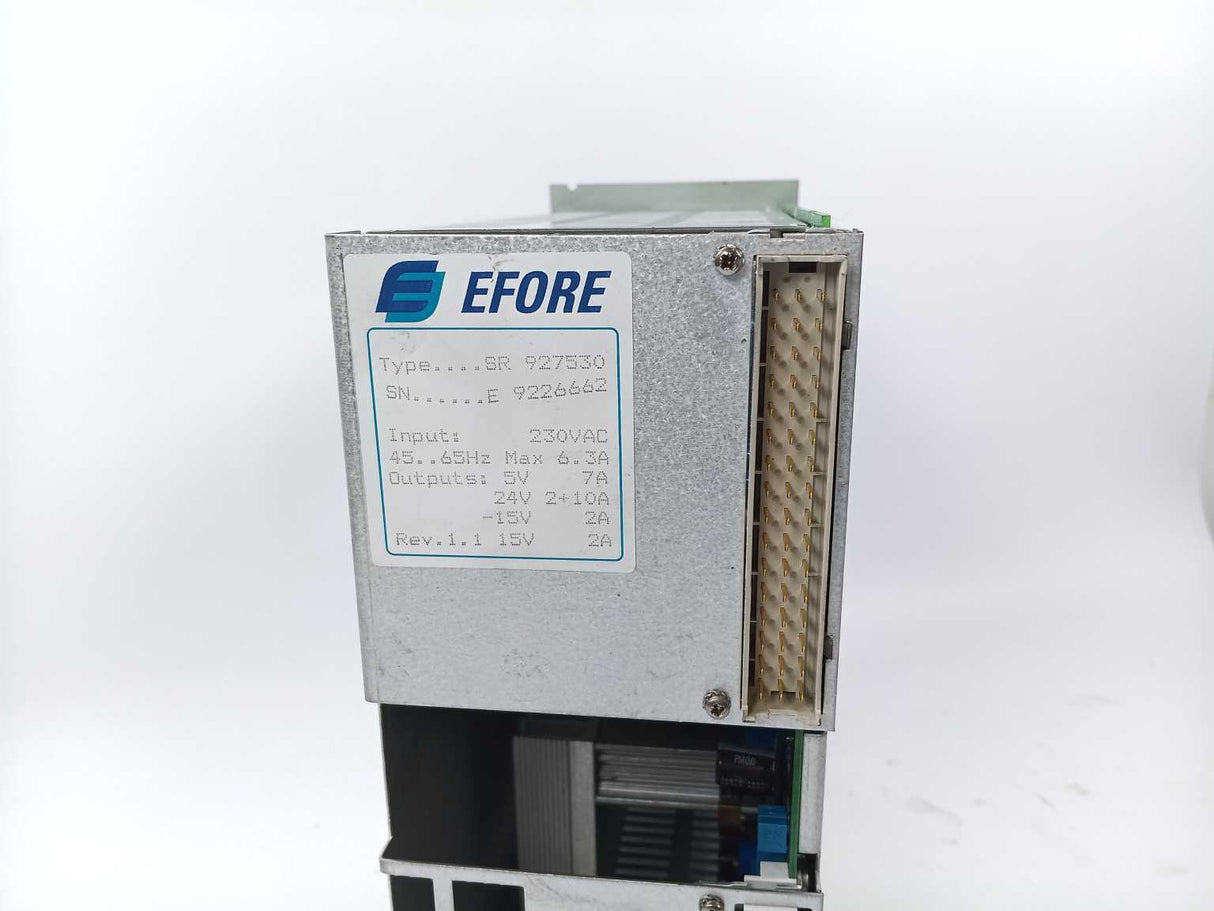 Efore SR 927530 Power Supply Unit 230VAC, 45-65Hz, max 6.3A