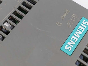 Siemens 6EP1334-1AL12 SITOP Power 10 A Special Line Stabilized Power Supply