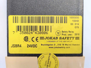 Jokab Safety JSBR4 24 VDC Safety Relay