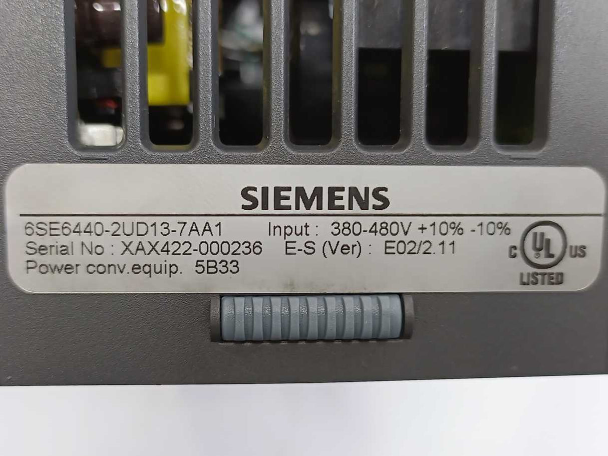 Siemens 6SE6440-2UD13-7AA1 MICROMASTER 440