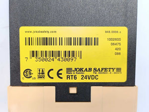 Jokab Safety RT6 24VDC Safety Relay
