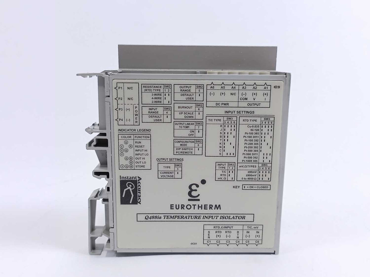 Eurotherm Q488-0C01 Q488ia Temperature Input Isolator