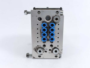Festo 18200 CPV10-VI Valve Manifold w/ 546188 CPV10-GE-DIO2-8 Interface