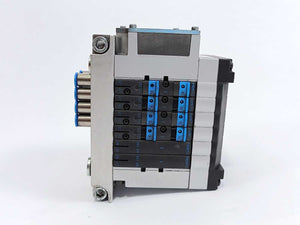 Festo 18200 CPV10-VI Valve Manifold w/ 546188 CPV10-GE-DIO2-8 Interface