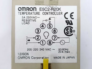 OMRON E5C2-R20K Temperature Controller 3A 250VAC~