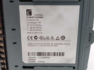 Eurotherm 2208E/CC/VH/C7/XX/RF/RF/2YM/ENG/ 2208e Process Control Equipment
