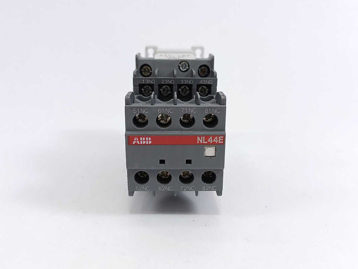 ABB 1SBH143001R8144 NL44E-81 Contactor w/ R81 24VDC Coil