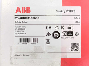 ABB 2TLA010041R0600 Sentry BSR23 Safety Relay
