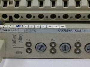Siemens 6ES5456-6AA12 SIMATIC 220V/2A 50/60Hz