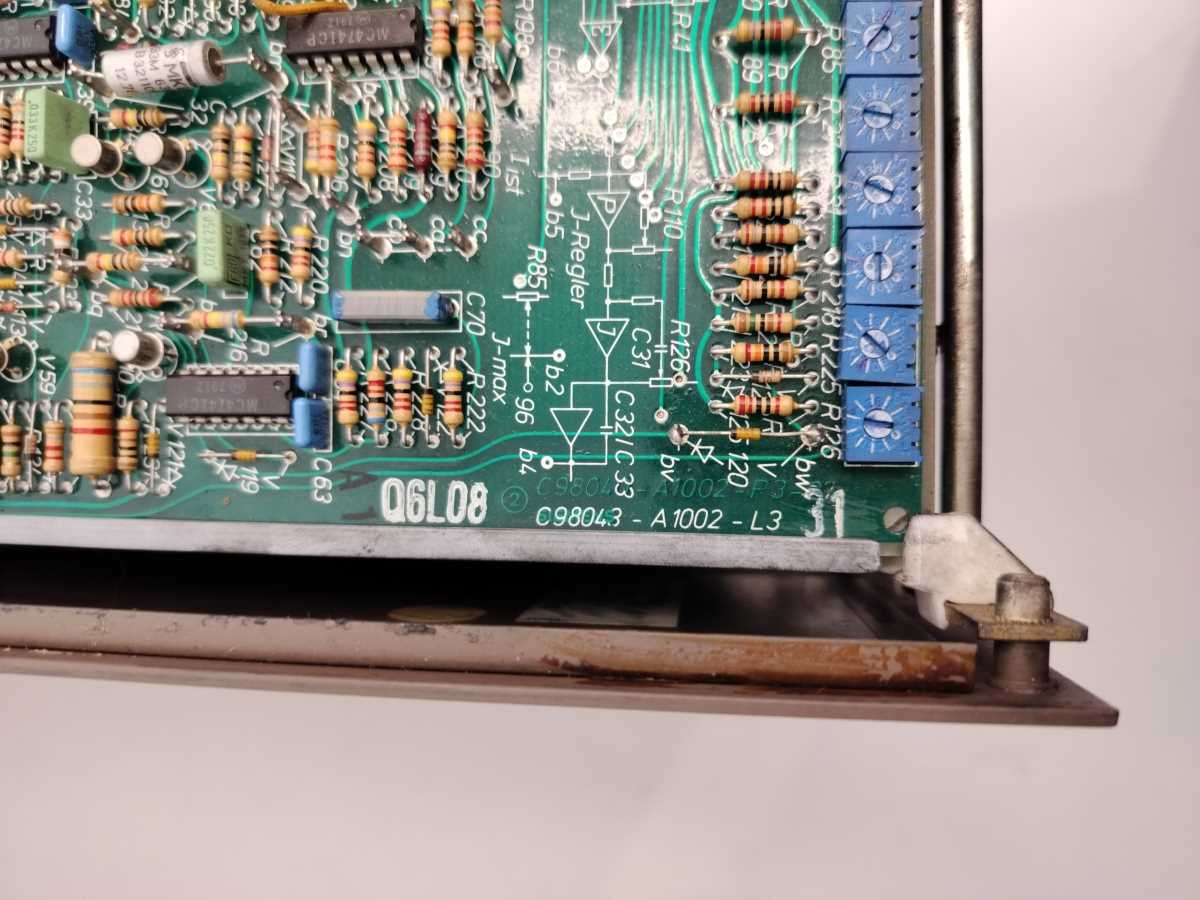 Siemens 6RA2675-6DV51-1A D380/190 Mreq-GcGF6V51-2A SIMOREG Drive