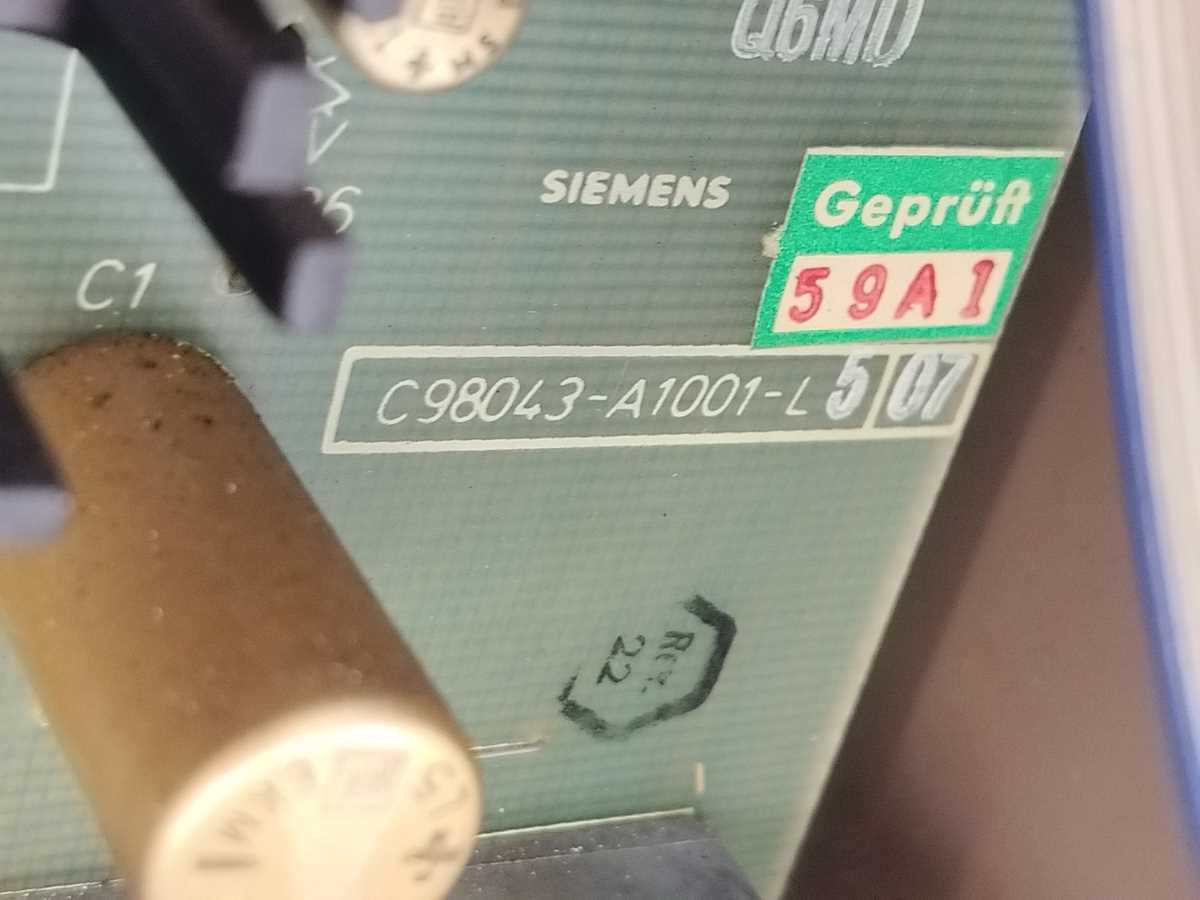 Siemens 6RA2615-6MV30-2A D200/20 Mreq-GcG6V30-2A SIMOREG Drive