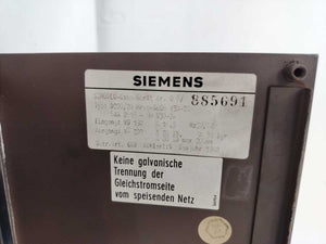 Siemens 6RA2615-6MV30-2A D200/20 Mreq-GcG6V30-2A SIMOREG Drive