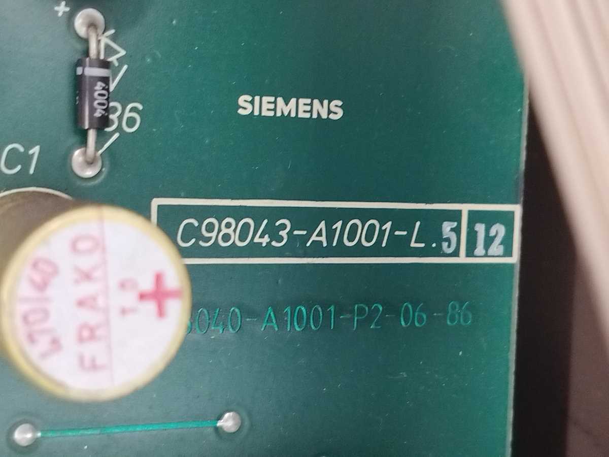 Siemens 6RA2615-6MV30-0A D200/20 Mreq-GcG6V30-2A SIMOREG Drive
